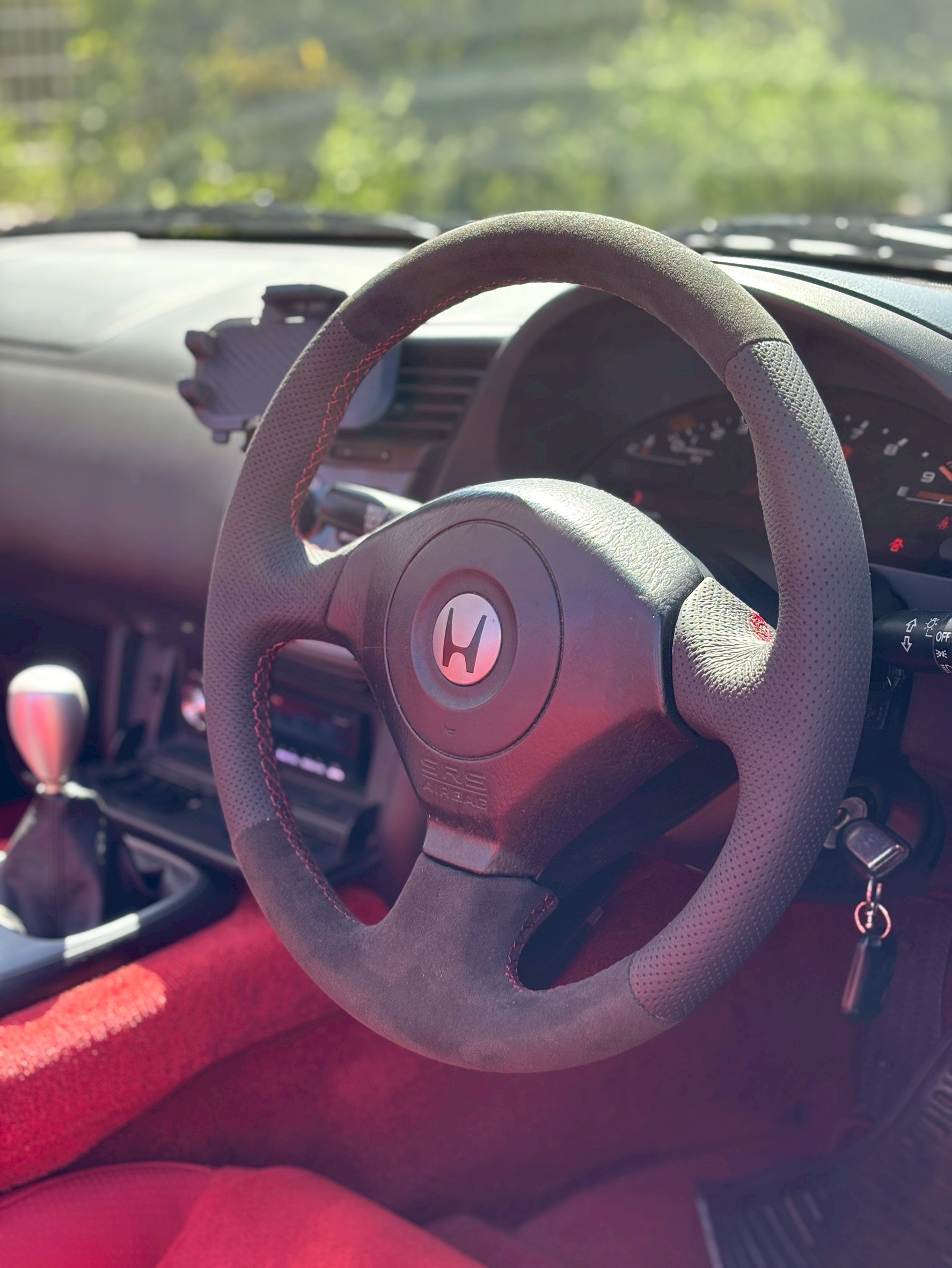 s2000ベーシックレザー張替え（本革張替え）