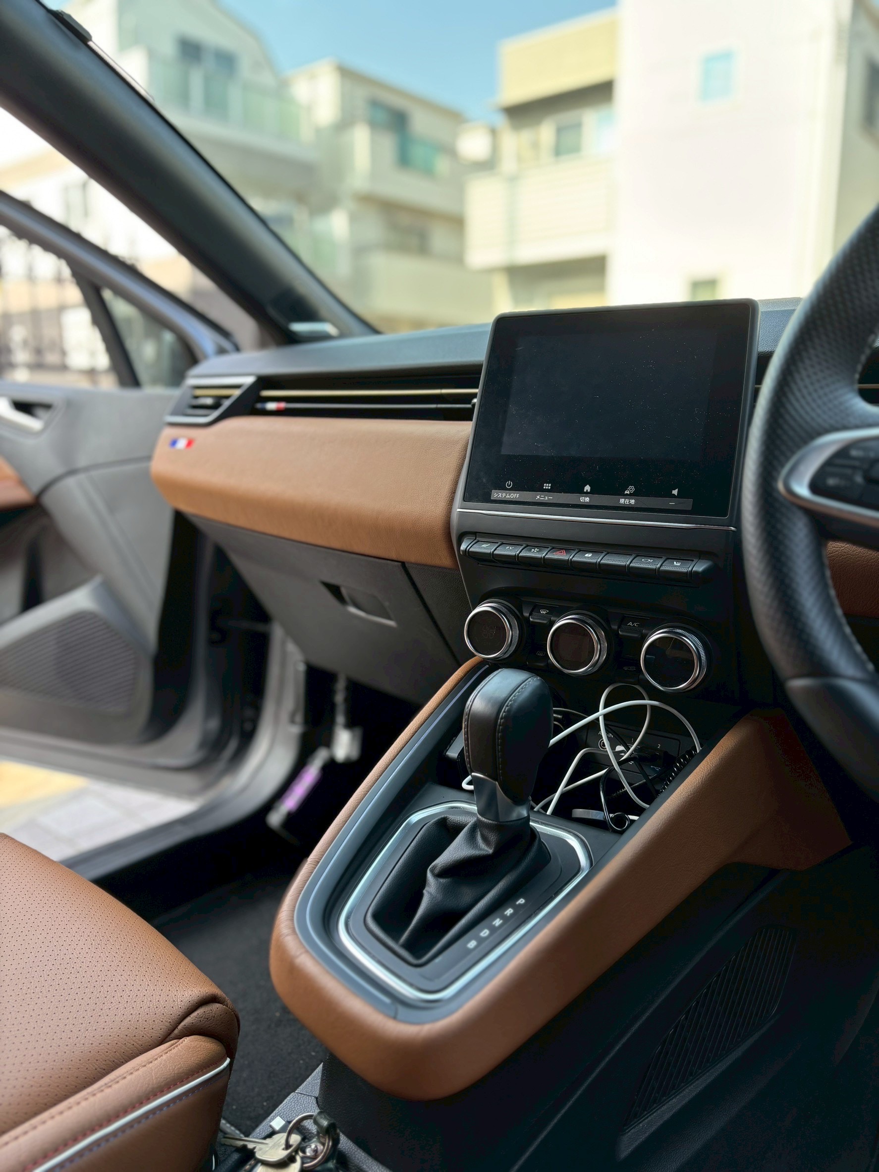 ルノールーテシア本革シート張替え